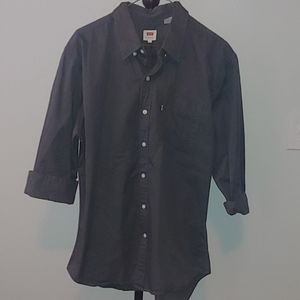 Classic Levi's Men's Gray Shirt